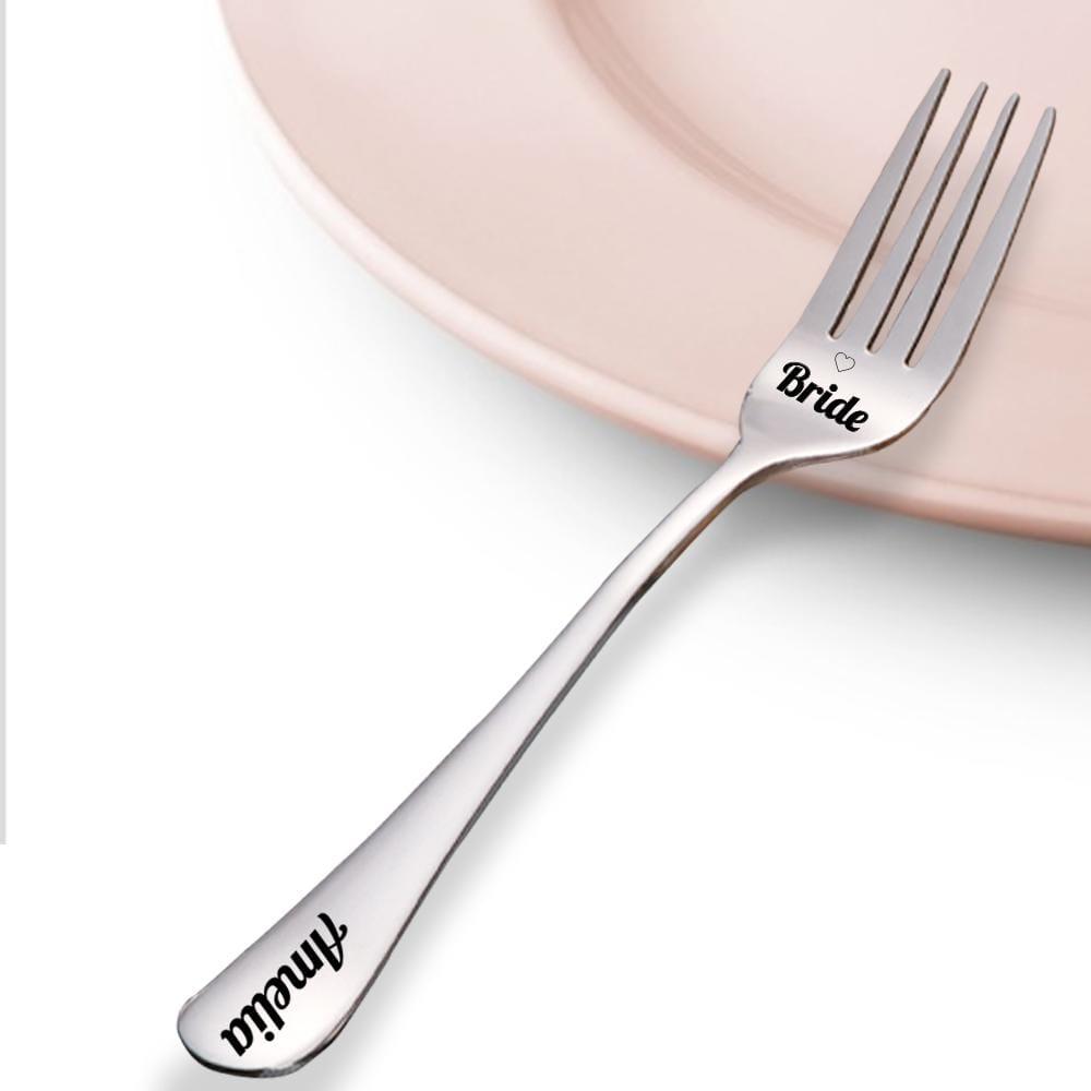 Personalized Fork Engraved Fork Wedding Gifts
