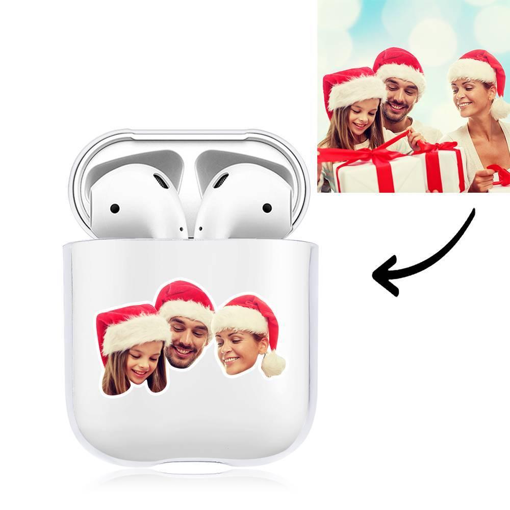 Custom Photo Earphone Case for AirPods Happy Family Transparent - Avatar