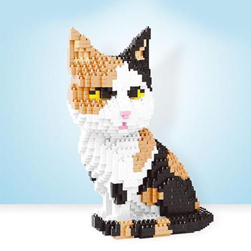 Mini Bolcks For Children & Adults Building Blocks Cute Cat