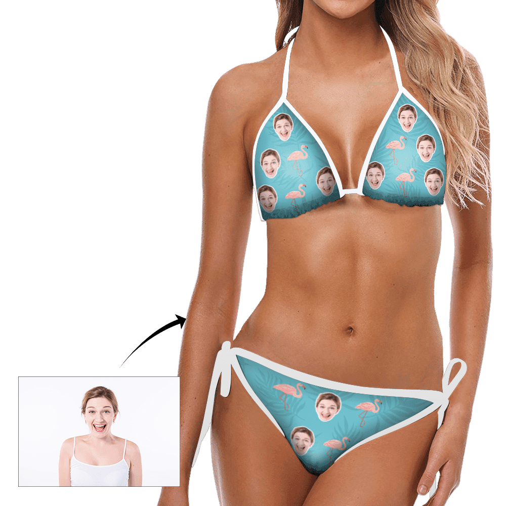 Personalized Bikini Sets Personalized Photo Swimwear Funny Birthday Gift