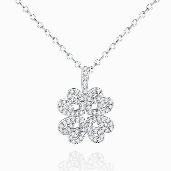 Petals of Love Necklace Silver Necklace Gifts For Girlfriend