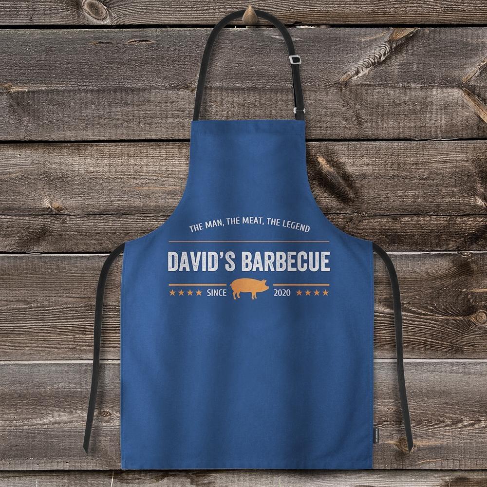 Custom Apron with Name Kitchen Gift For Chef