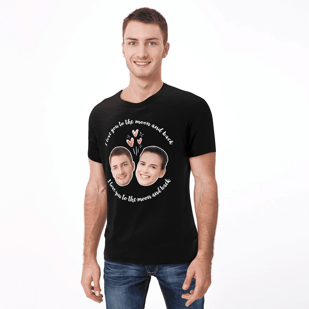 Faces T-shirt Boyfriend Gift Anniversary Gifts