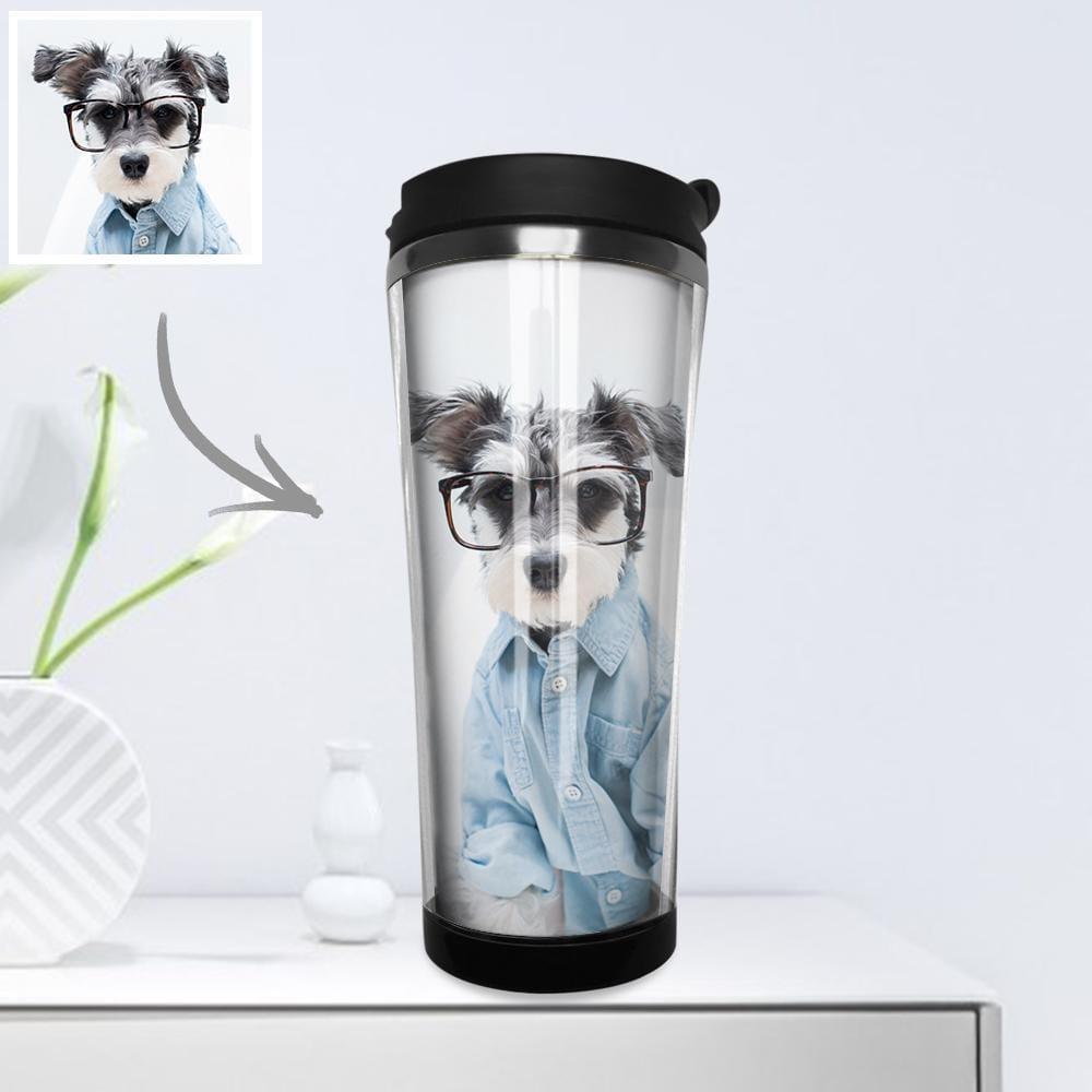 Puppy Gifts Phto Travel Mugs Gift For Dog Lovers - 420ml