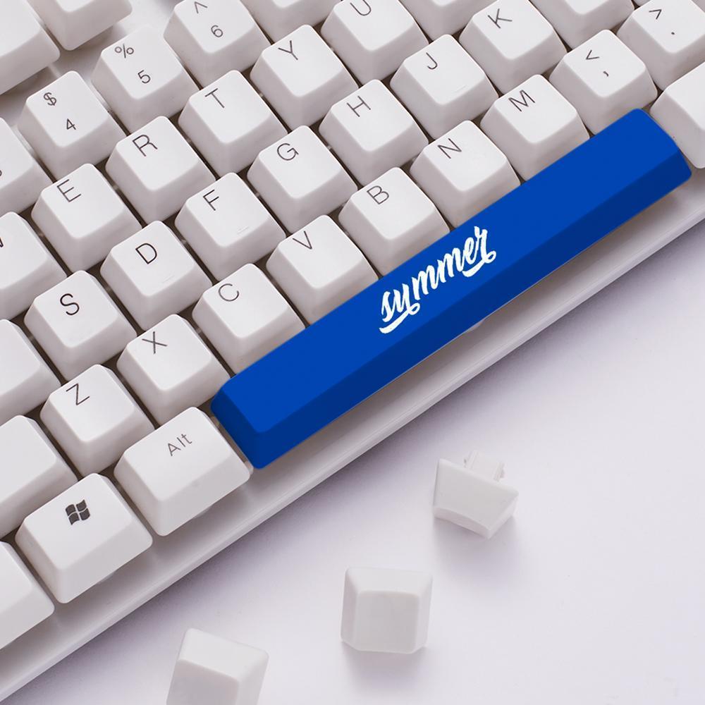 Custom Spacebar Keycaps Custom Mechanical Keyboard Gifts for Boyfriend 4 Colors