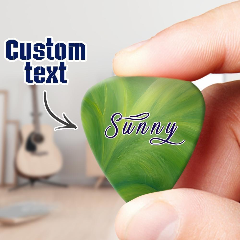 Custom Guitar Pick with Boyfriend's Name - 6pcs