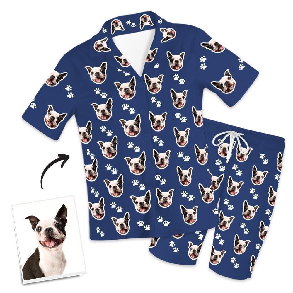 Custom Sleepwear Custom Face Pajama Christmas Gift For Dog Lover