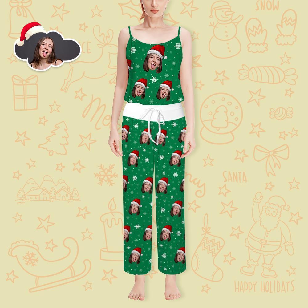 Personalized Christmas Camisole with Girlfriend Face Gift For Her