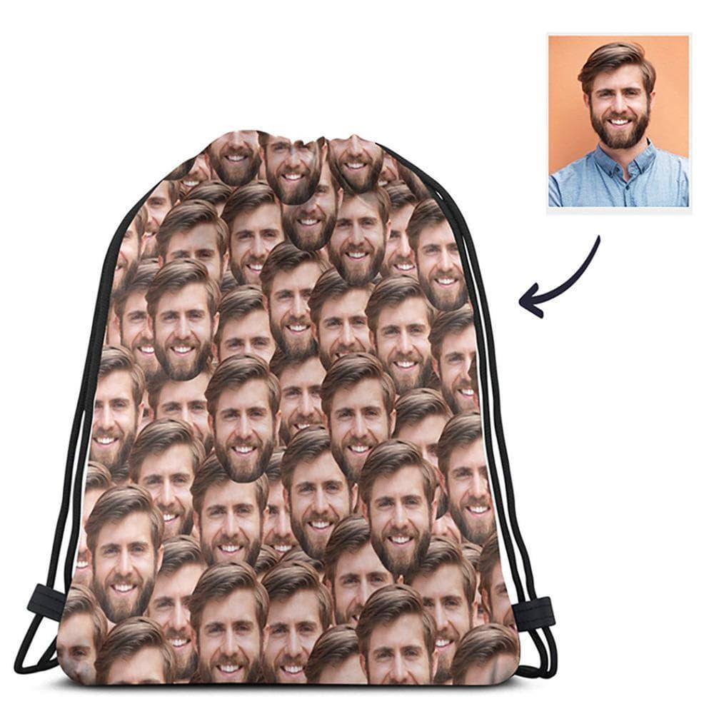 Custom Drawstring Bags With Face Best Gifts For Travelers