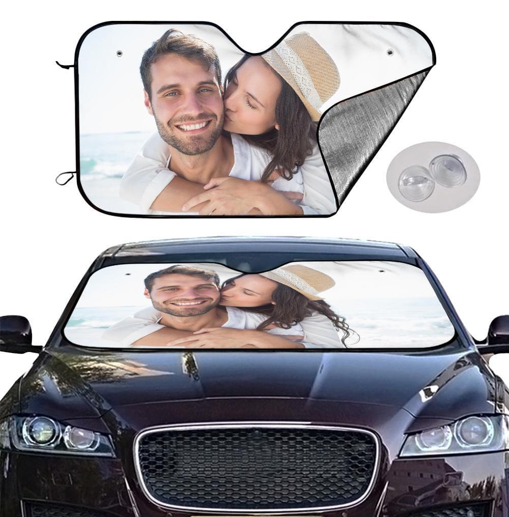 Custom Car Sun Shade Personalized Windshield Car Accessories for Lovers