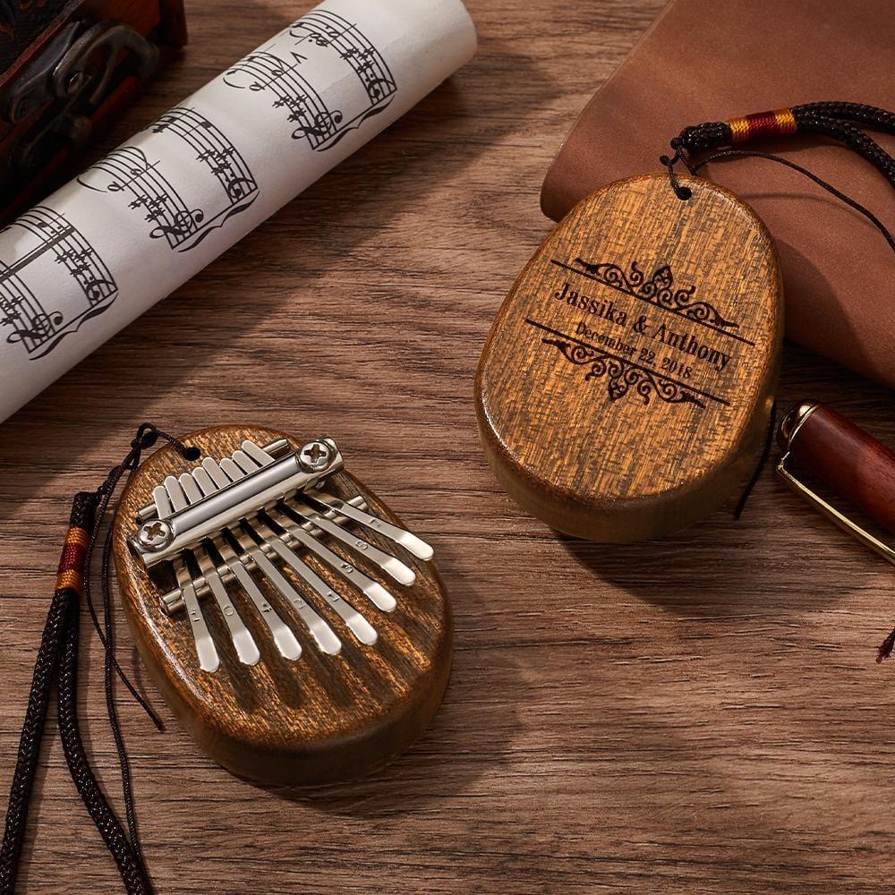 Mini Kalimba Thumb Piano For Beginners Christmas Gifts for Friends With Tunning Hammer