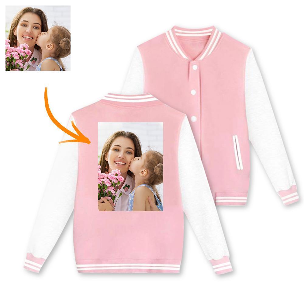 Custom Baseball Jacket Sportswear Gift For Mom - 3 Colors