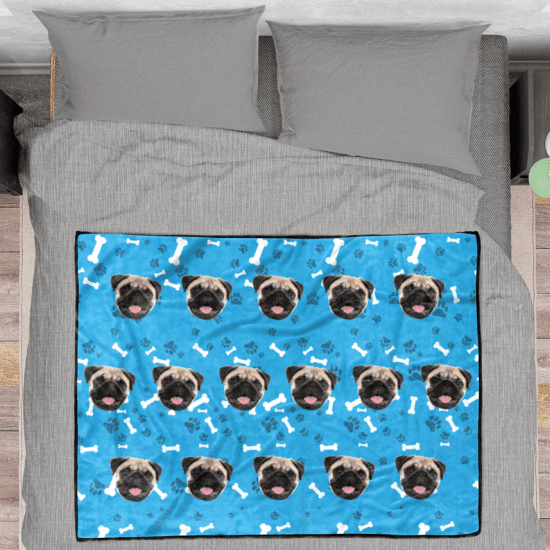 Photo Blanket Gift For Pet Lover