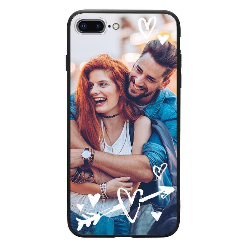 Custom Arrow & Hearts iPhone Case