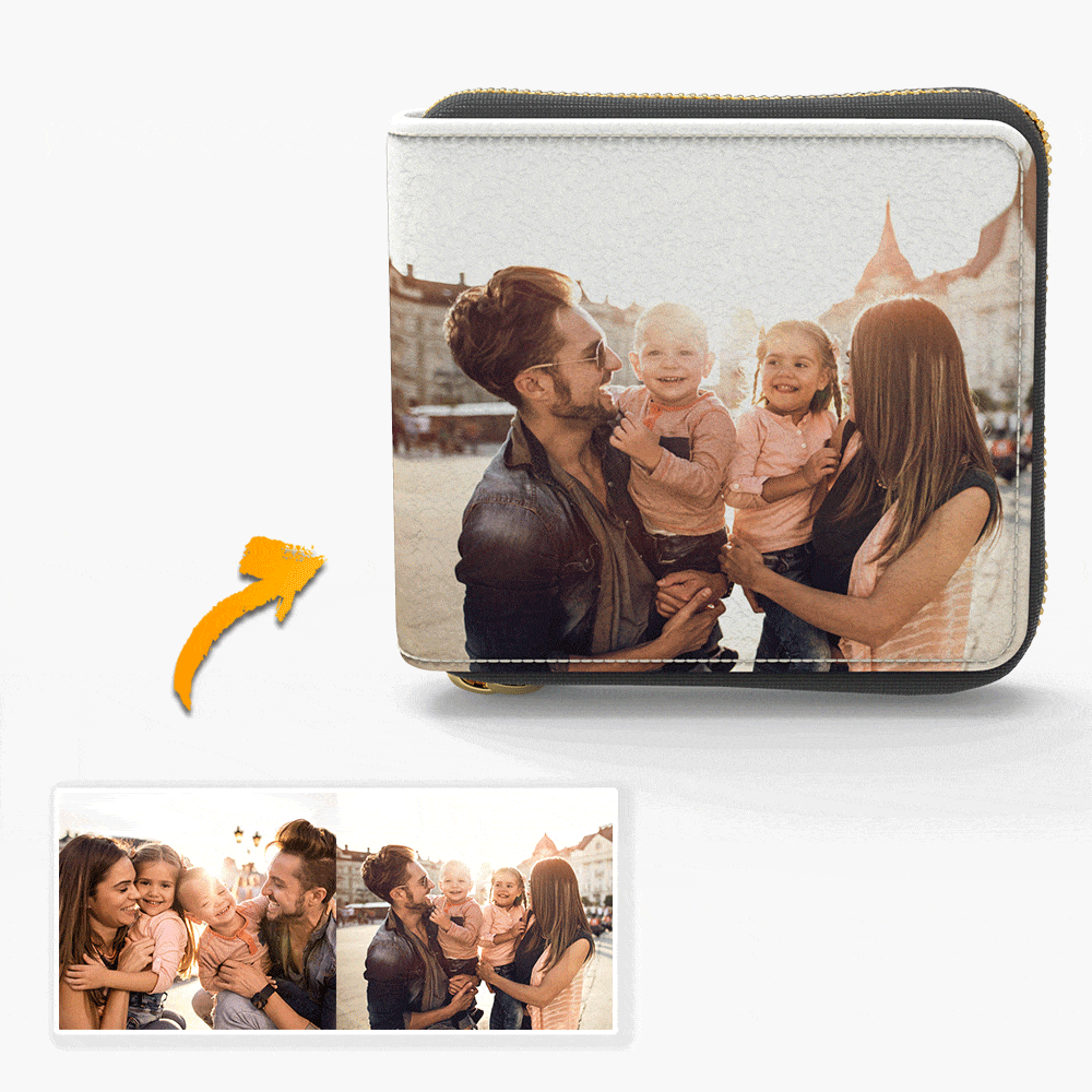 Anniversary Gift For Wife Custom Wallet Double-sided Printing