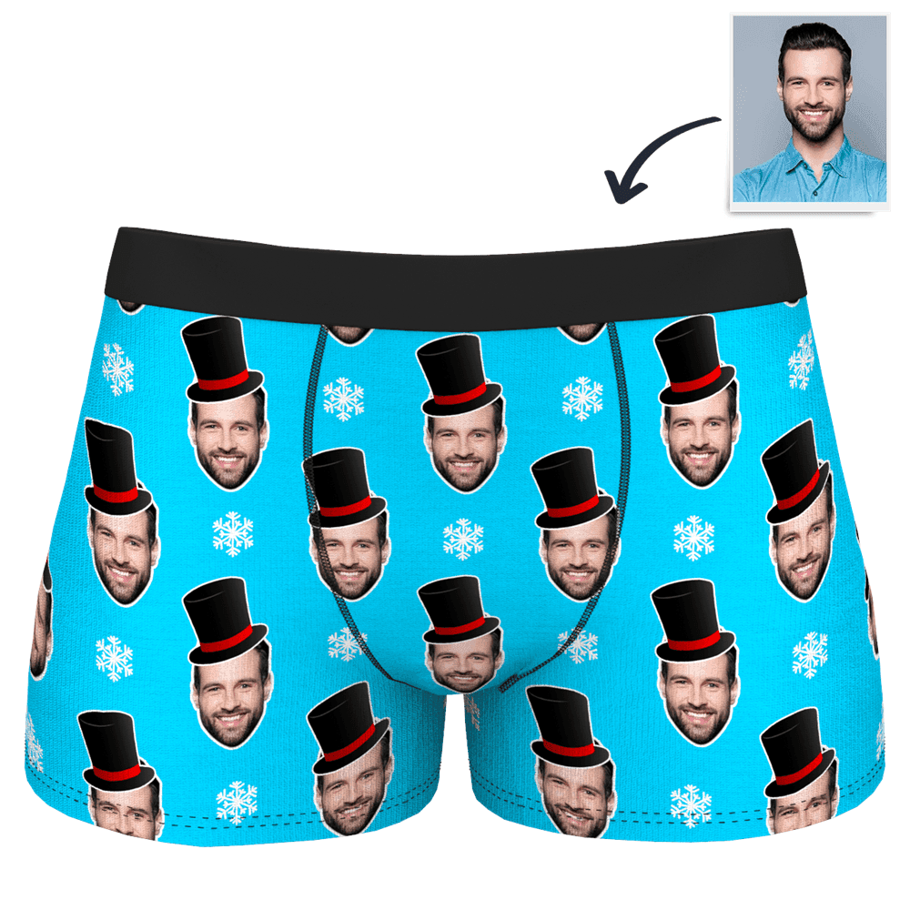 Boyfriend Gift Personalized Face Underwear