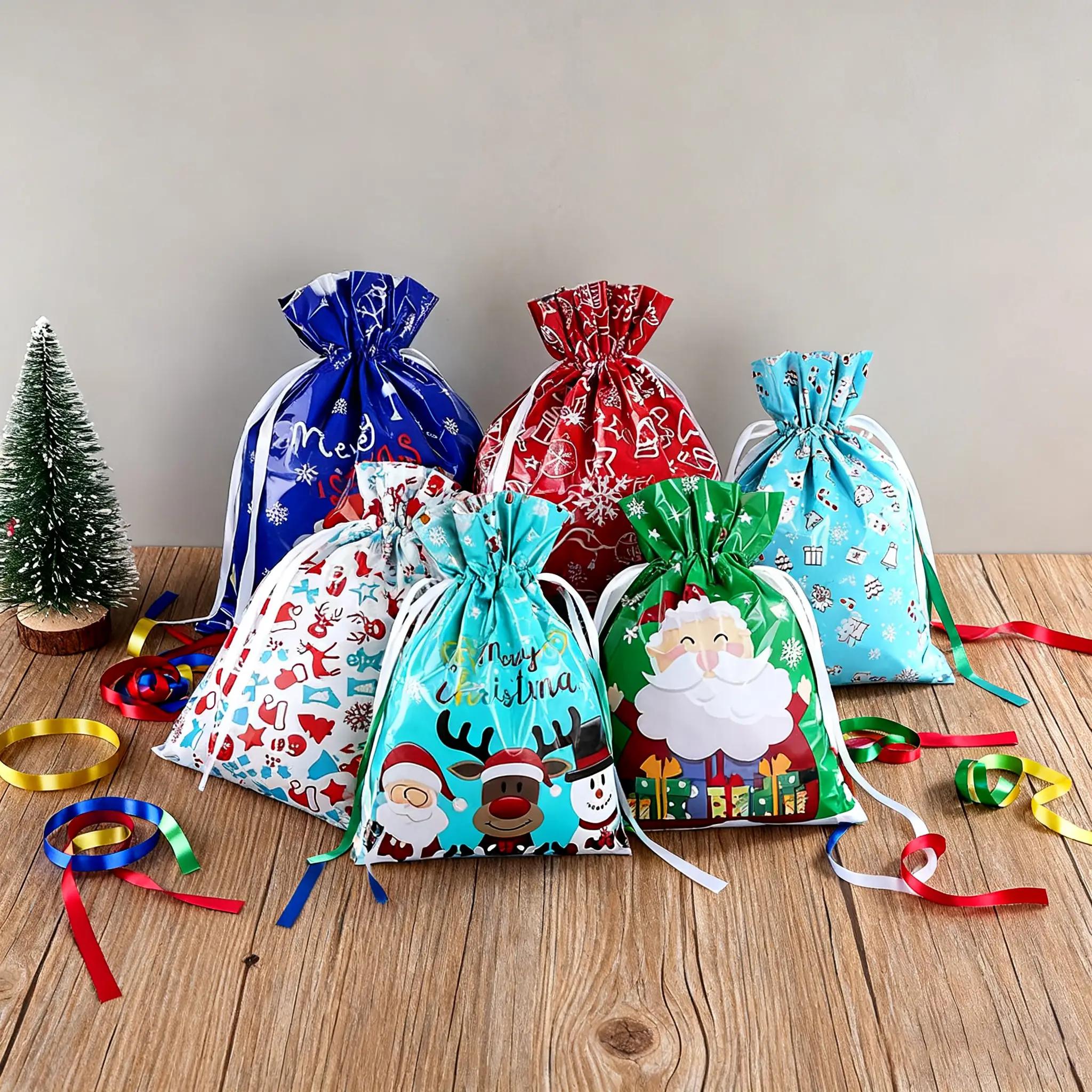 Kringle Express 55-Piece Festive Holiday Gift Bags & Tags Set