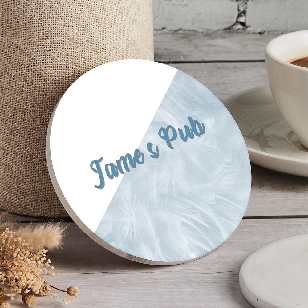 Custom Engraved Coaster Gift For Him