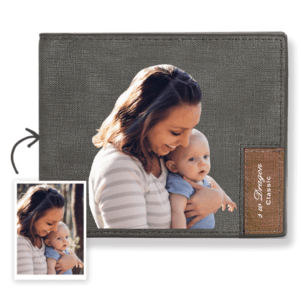 Custom Wallet Birthday Gift For Mom - Bifold