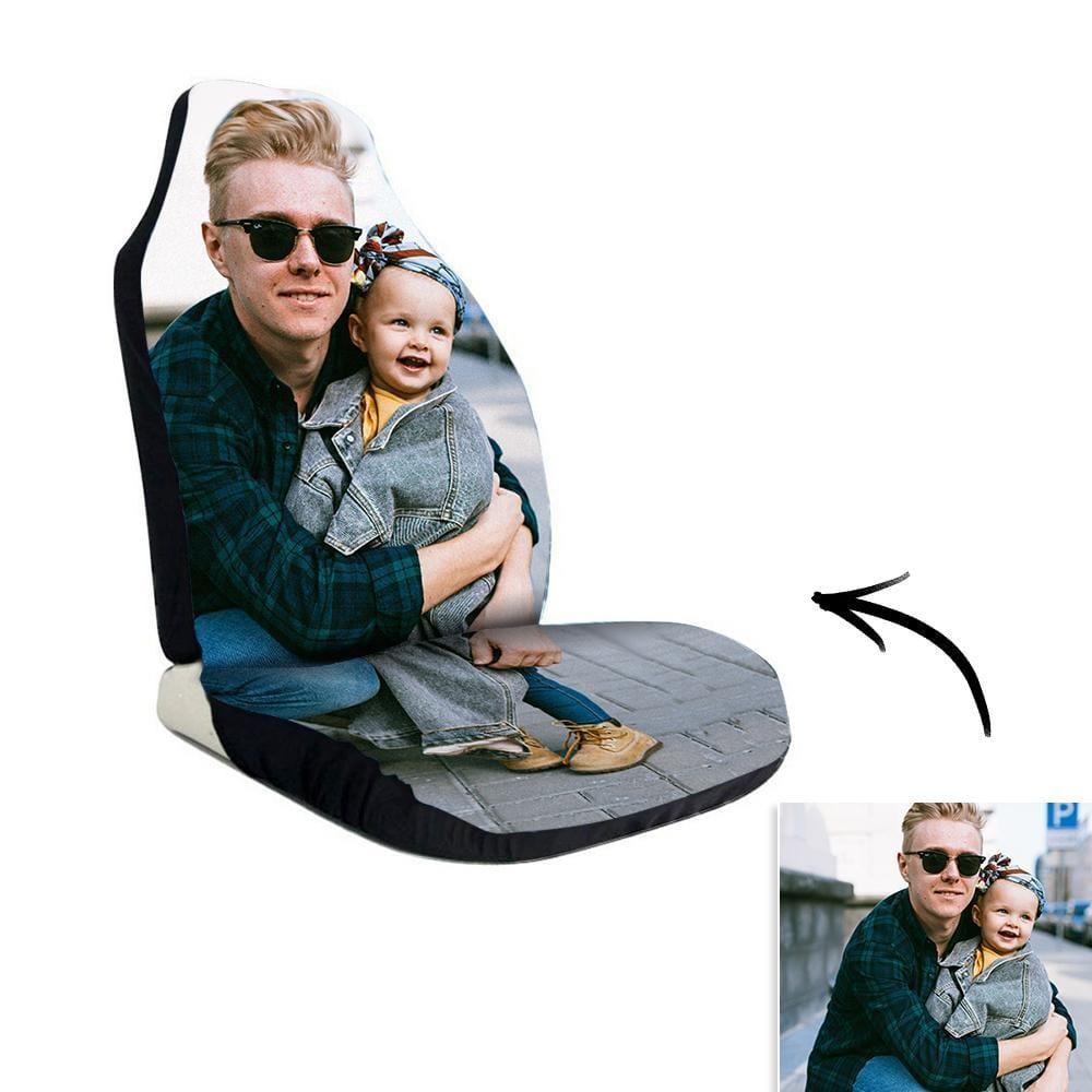 Custom Car Seat Cover Seat Print Unique Gifts Christmas Gifts For Dad