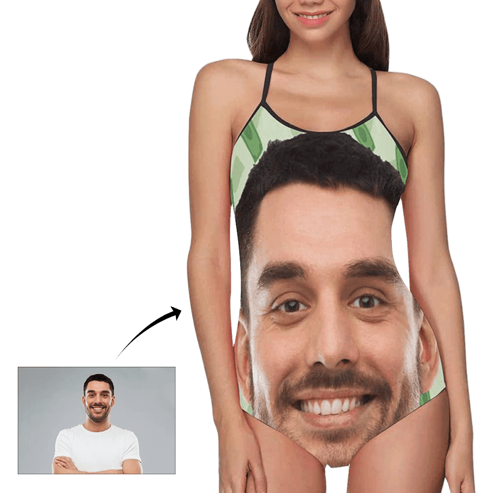 Face Swimsuit Personalized Photo Swimwear Gift From Boyfriend