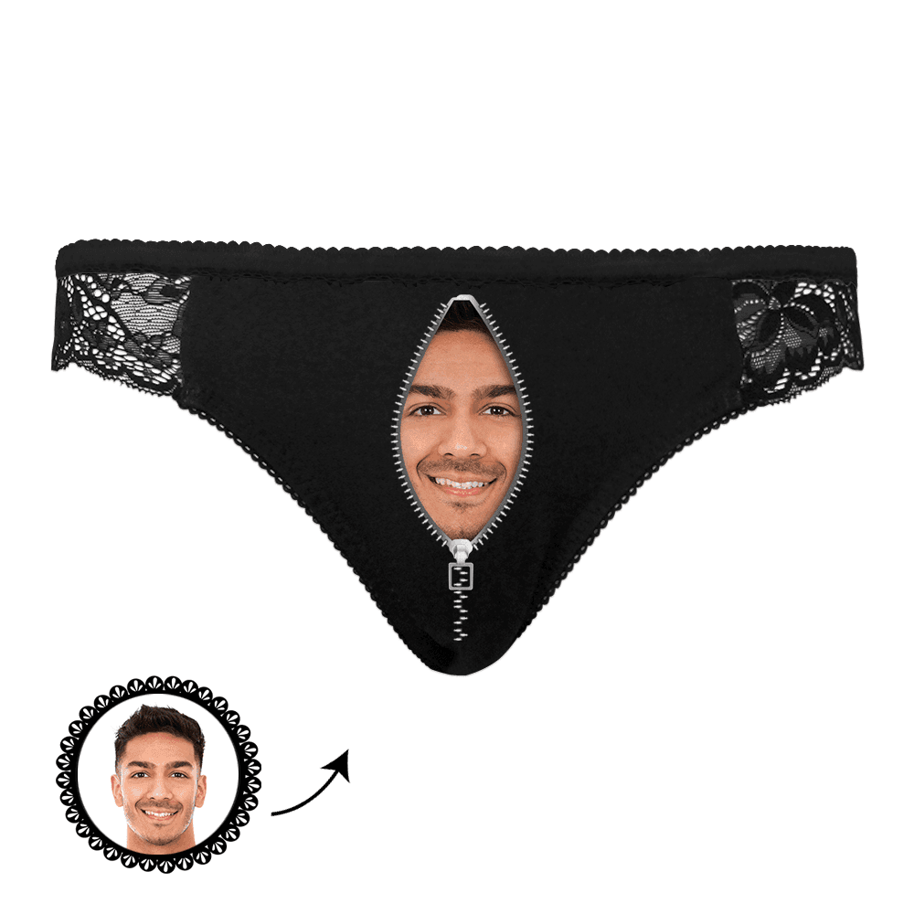 Photo Panties Women Lace Panty Face Sexy Panties Gifts for Her