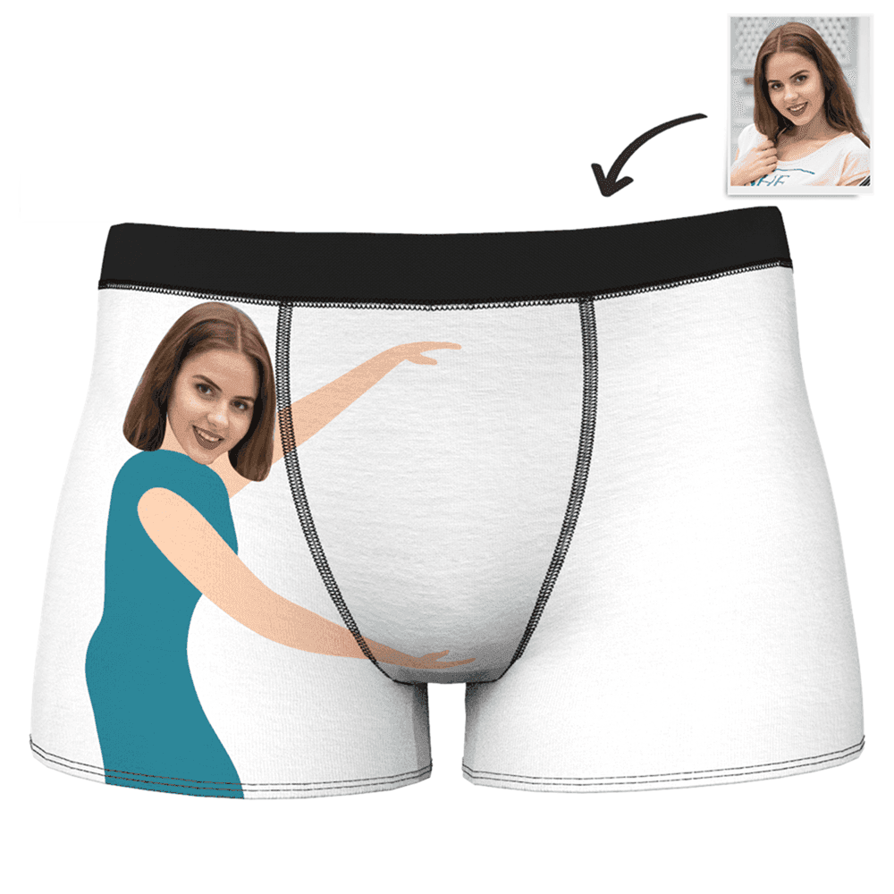 Boyfriend Gift Custom Boxer Long Distance Relationship Gift