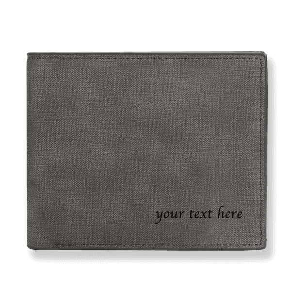 Custom Wallet Birthday Gift For Boyfriend- Double-Sided Printing