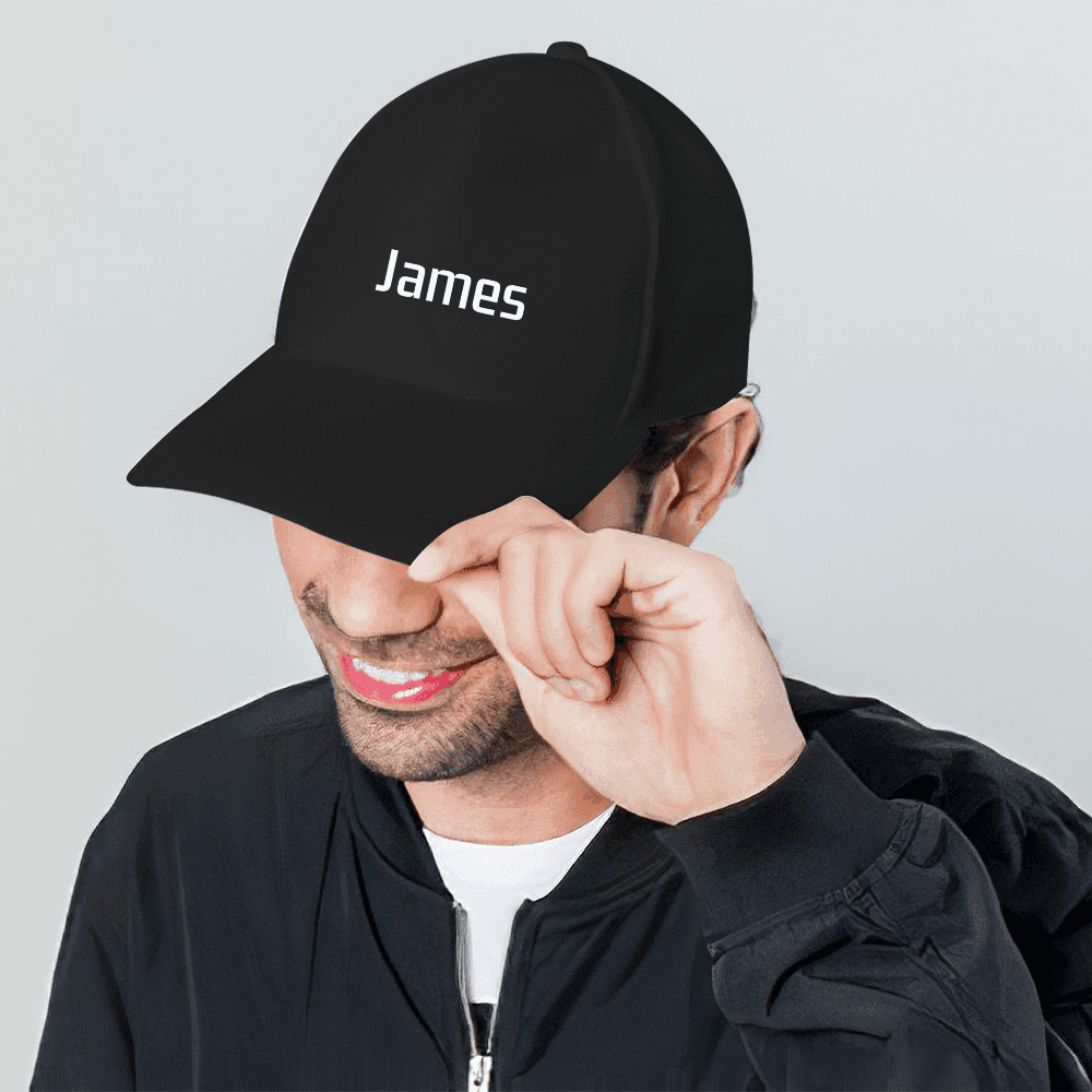 Custom Embroidered Baseball Cap With Name Unisex Personalized Gifts