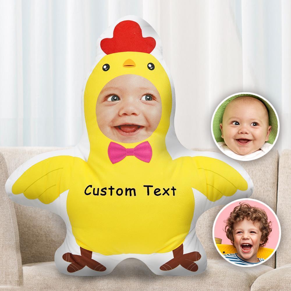 Custom Face Pillows Funny Pillows Gifts for Boyfriend Funny Chick Shaped Gag Gifts Christmas Gifts