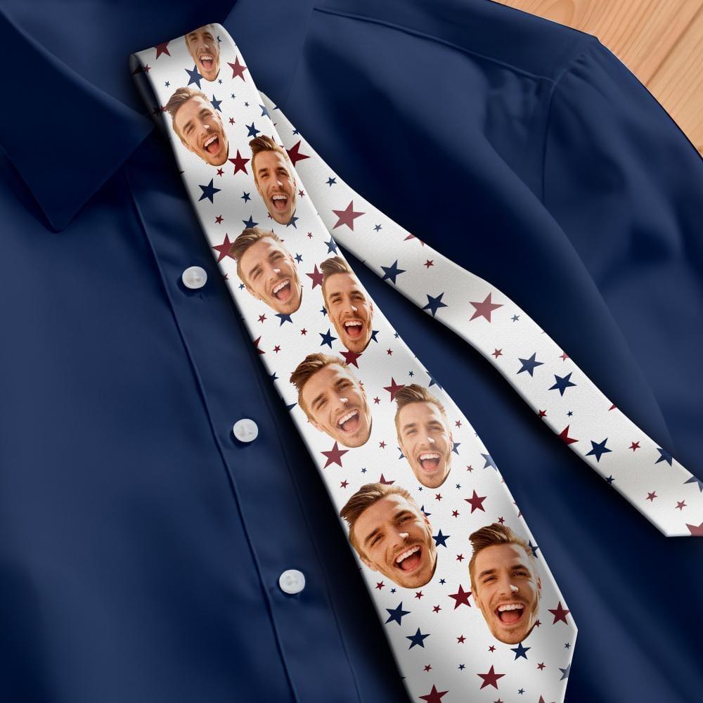 Independence Day Gift Custom Necktie July 4th Gifts