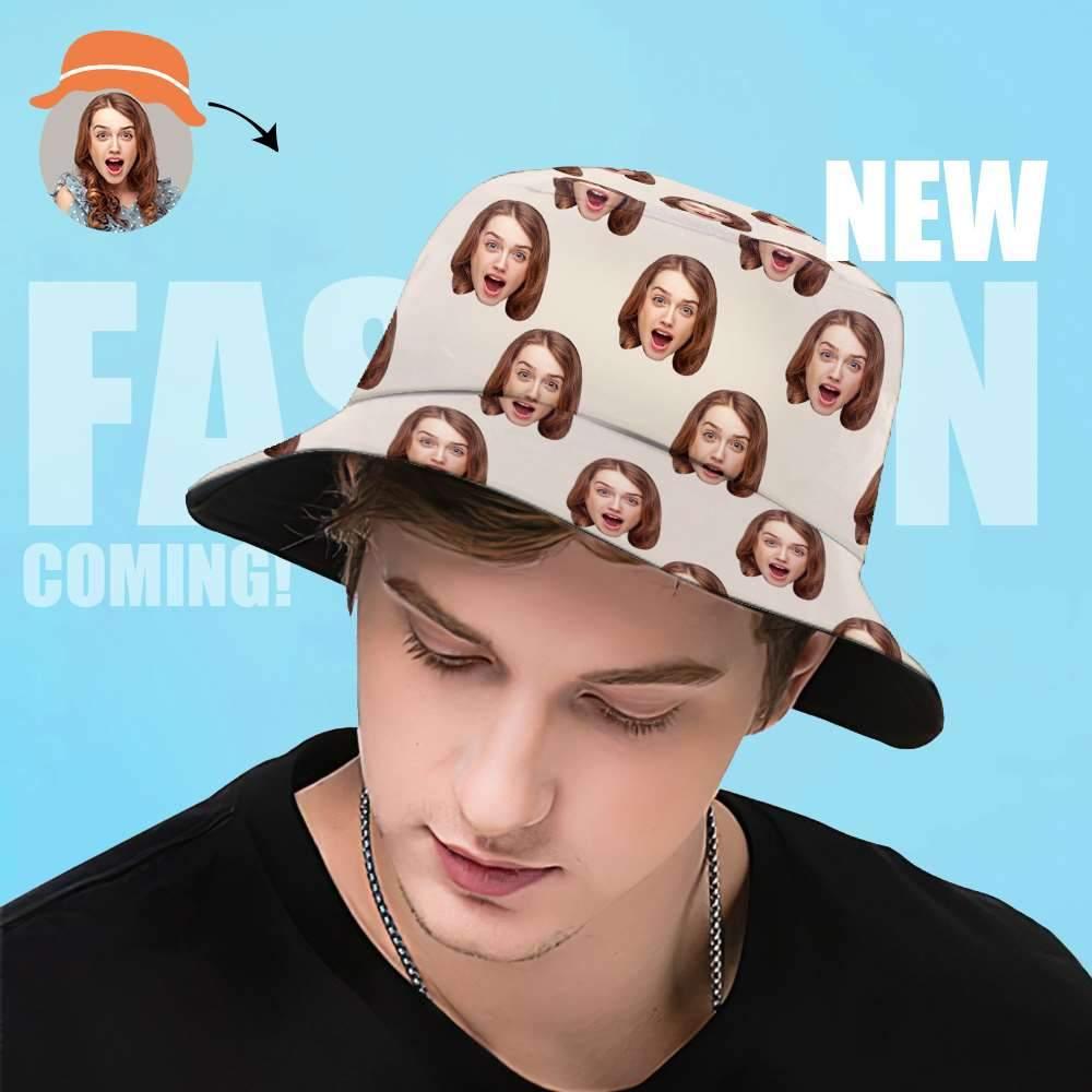 Custom Bucket Hats Photo Bucket Hat Printed Hats Boyfriends Gifts - Camo