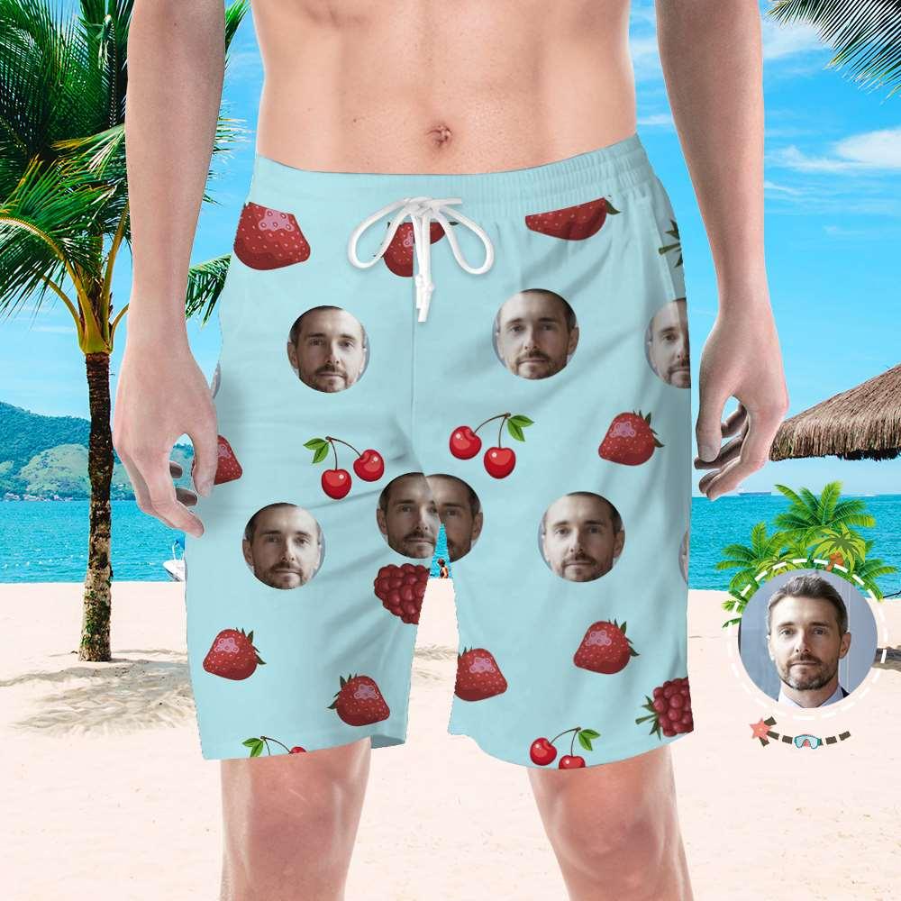 Personalized Beach Shorts Personalized Swim Trunks Birthday Gifts for Him