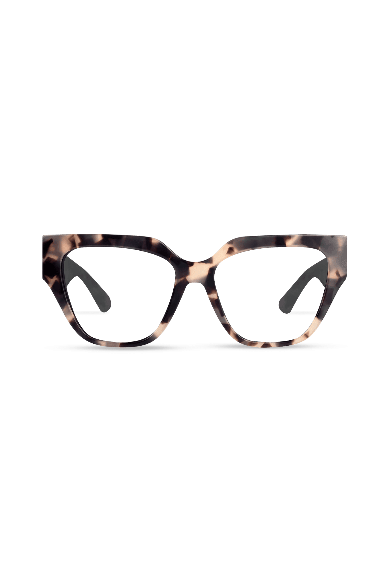 Edith Cream Tortoise Frame Glasses