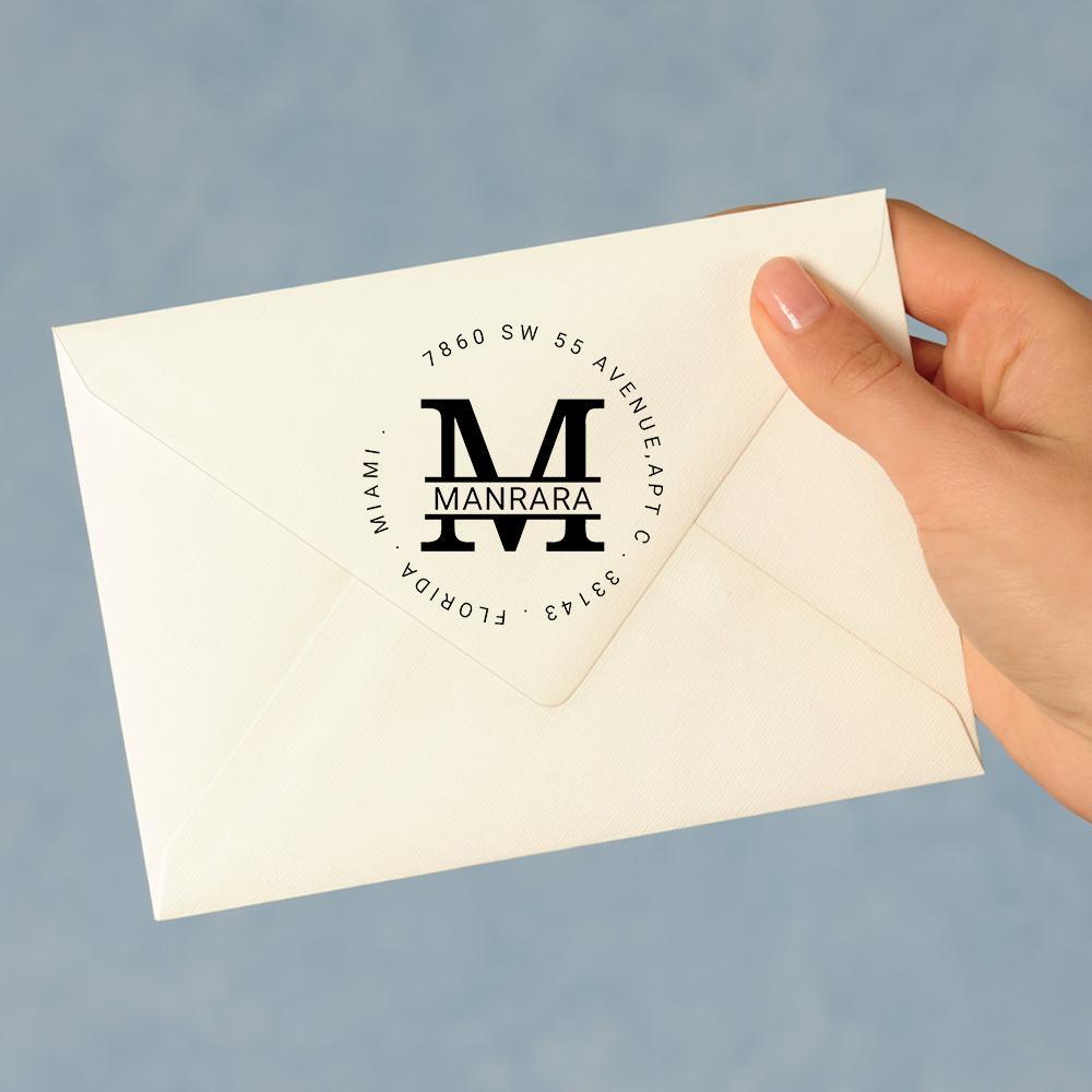Self Inking Stamp Custom Family Address Stamp Housewarming Gifts
