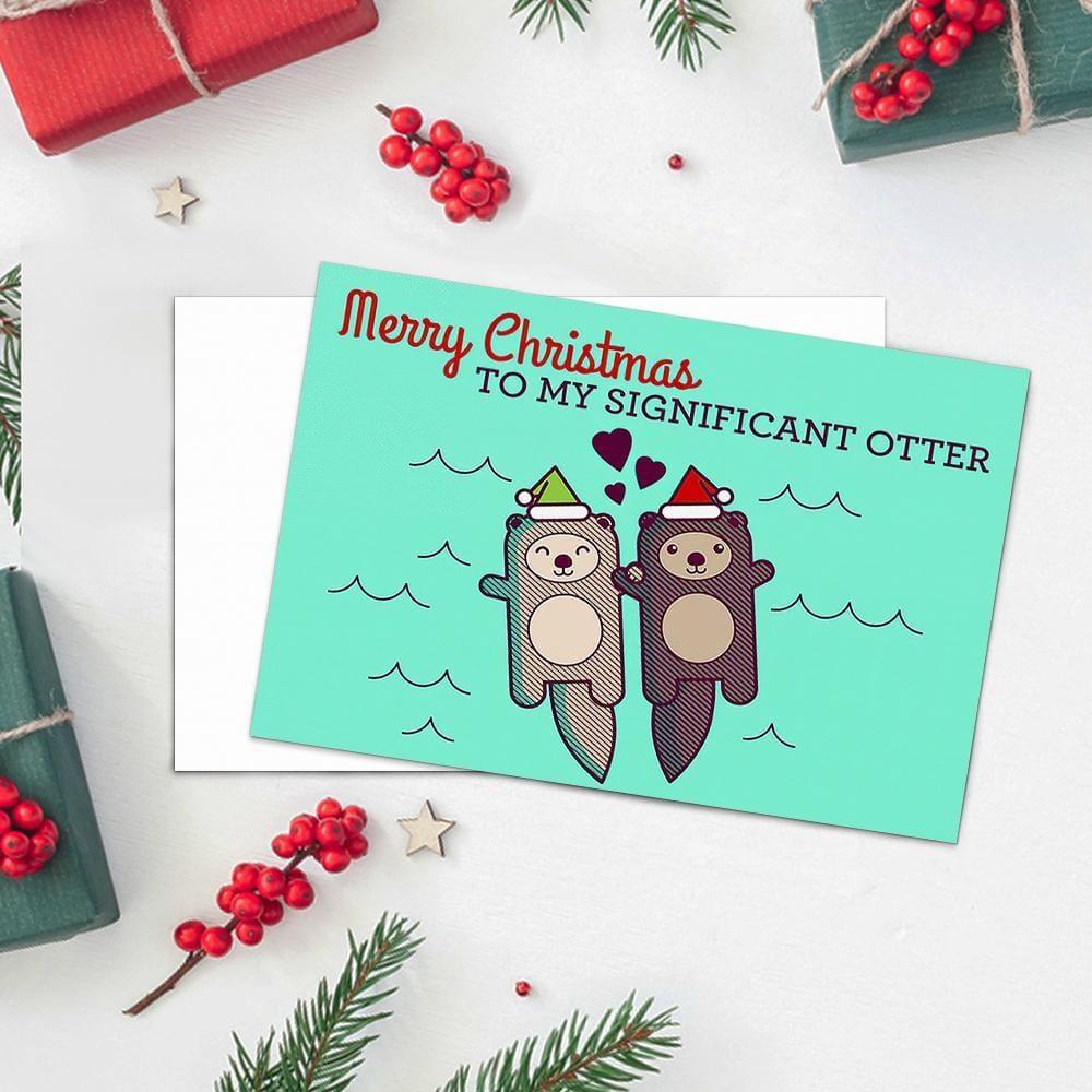 Christmas Card for Significant Other Merry Christmas Card-Horizontal Card