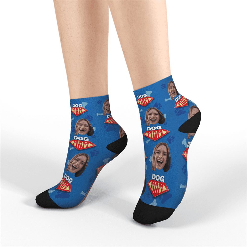 Dog Mom Gift Custom Socks Christmas Gift For Pet Owner