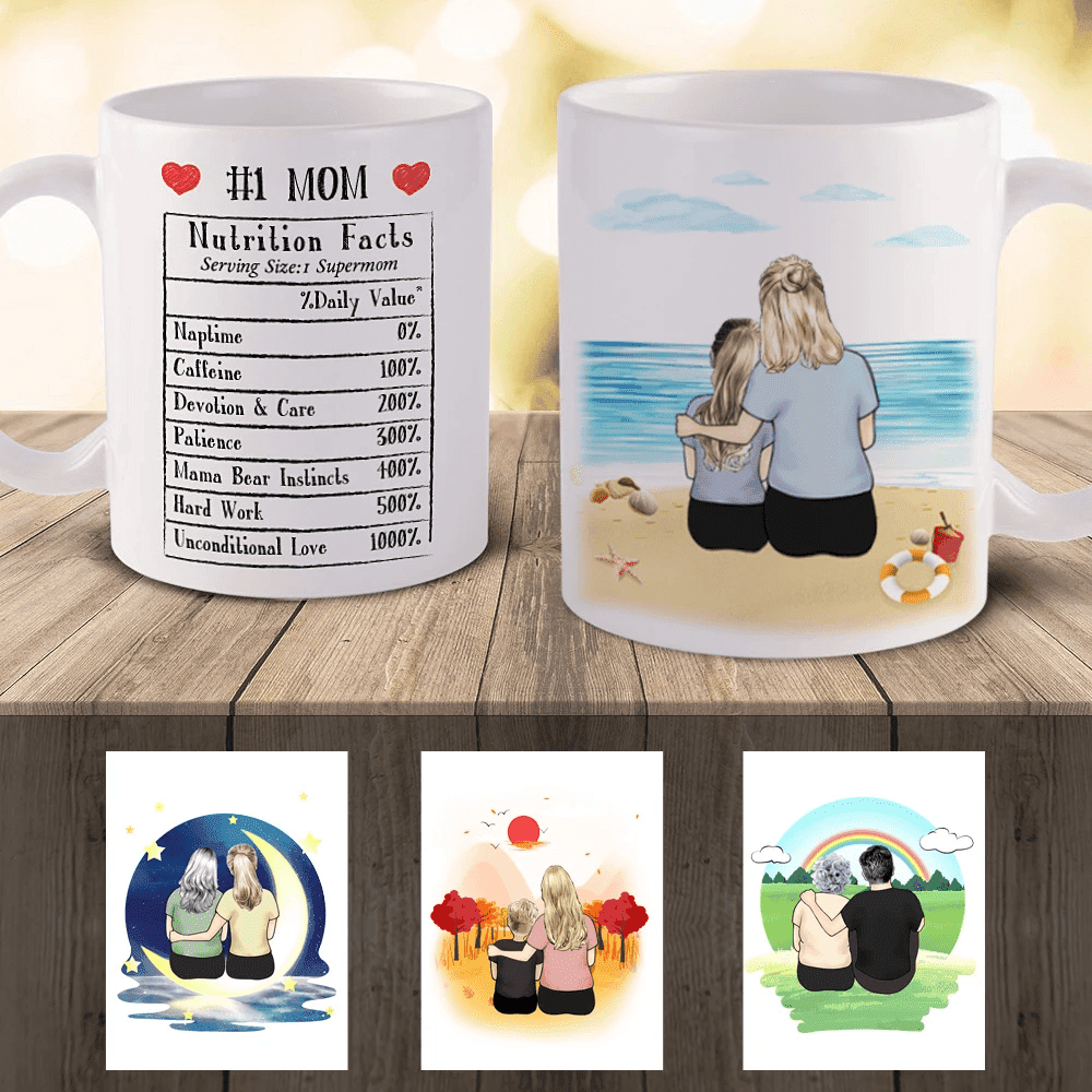 Mother's Day Mug Custom Coffee Mug For Mom Kithchen Gifts
