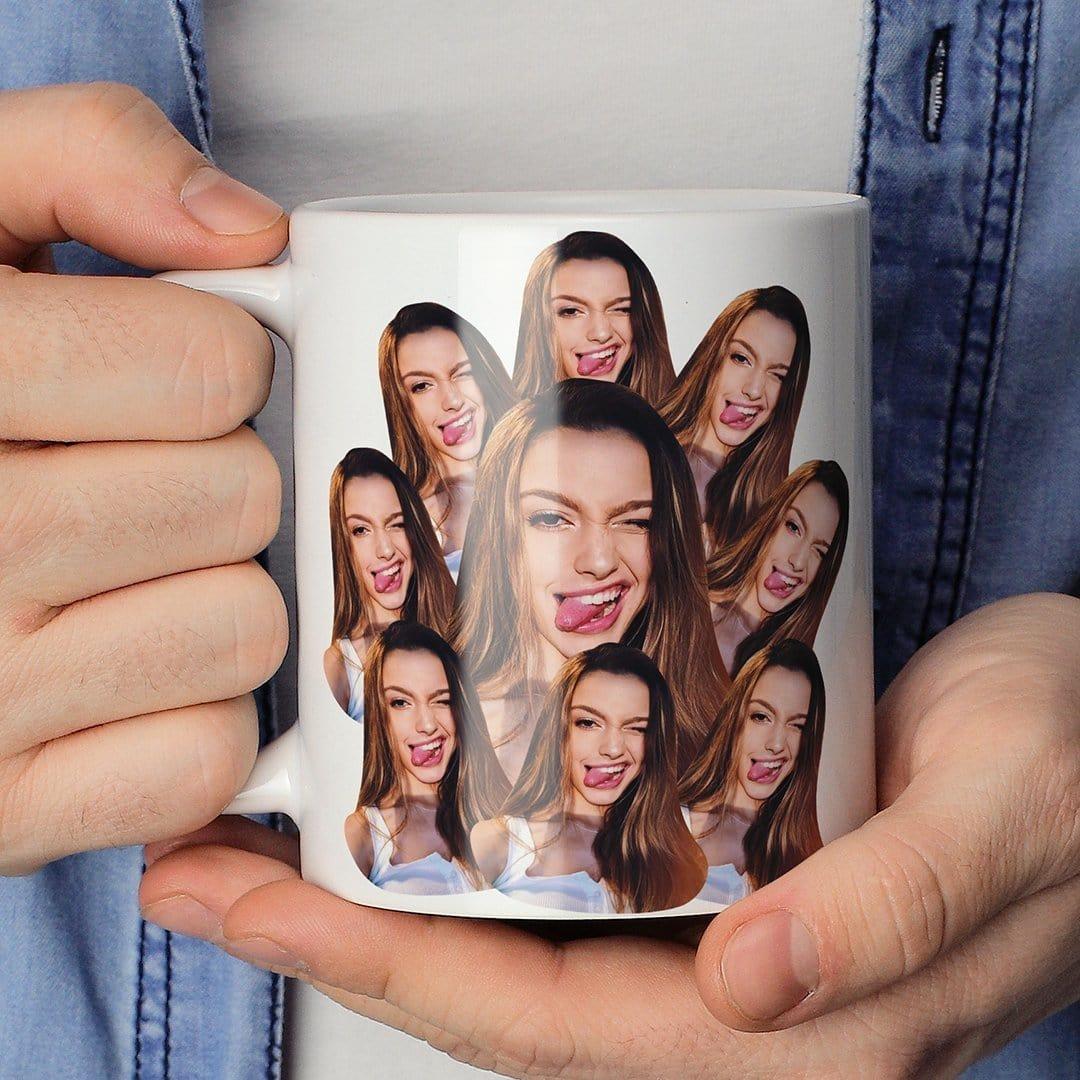 Face Mash Mug Funny Gift For Girlfriend