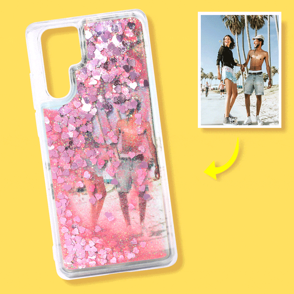 Huawei Custom Quicksand Photo Phone Case Huawei P30 pro