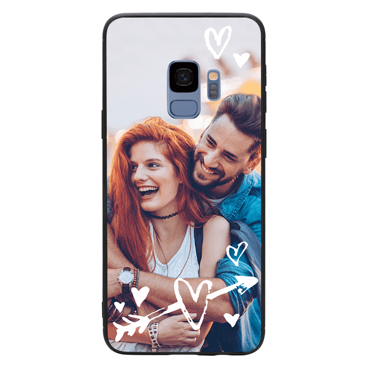 Custom Arrow & Hearts Samsung Galaxy Case