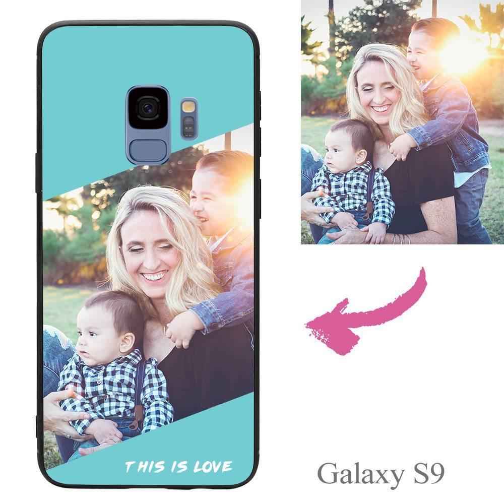 Galaxy S9 Custom This Is Love Photo Protective Phone Case