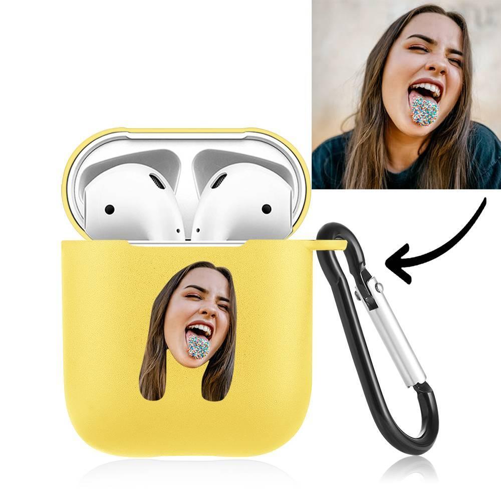 Custom Photo Airpods Case Earphone Case Yellow - Avatar