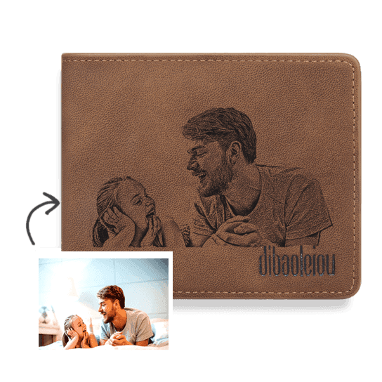 Father's Day Gift Custom Wallet Birthday Gifts For Dad
