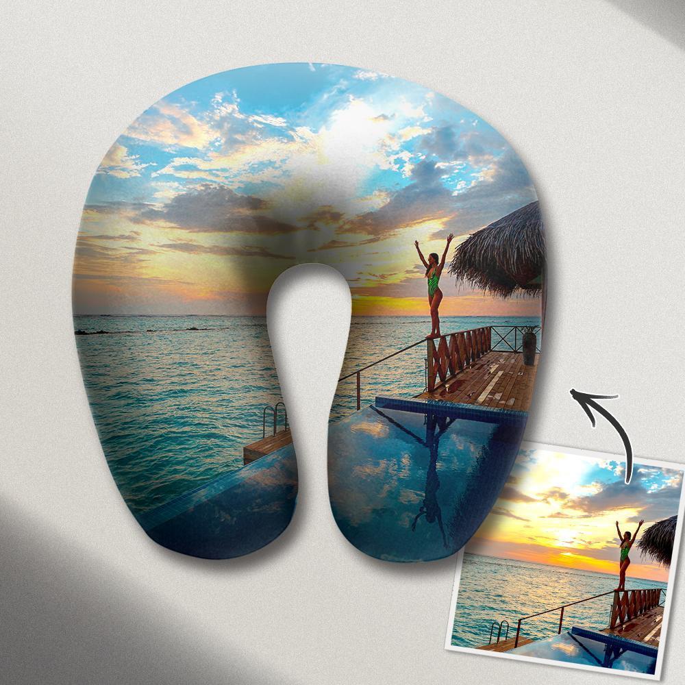 Travel Gifts Custom Travel Neck Pillow Memorial Gifts