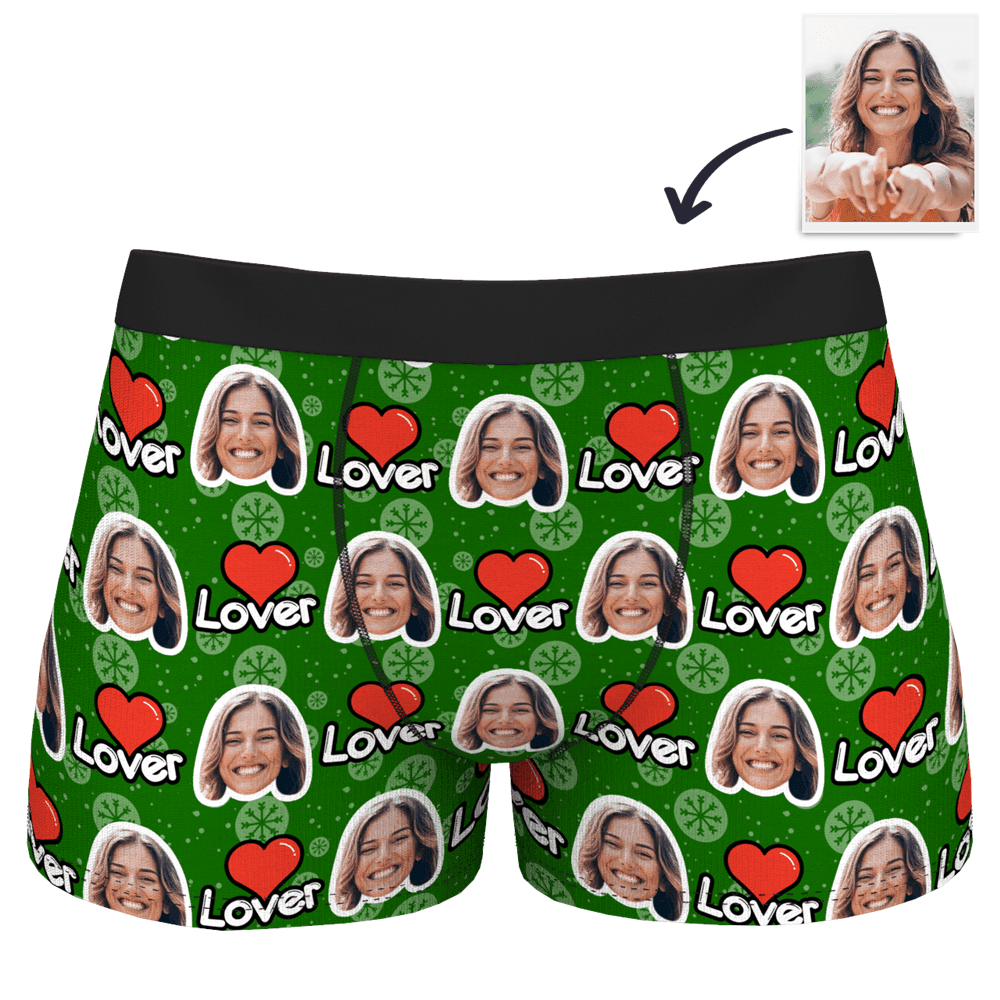 Christmas Gifts Personalized Boxers Men's Boxer Underwear