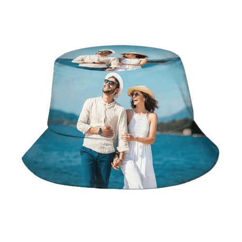 Custom Photo Bucket Hat Personalized Bucket Hat No Minimum Custom Photo Gifts Christmas Gifts