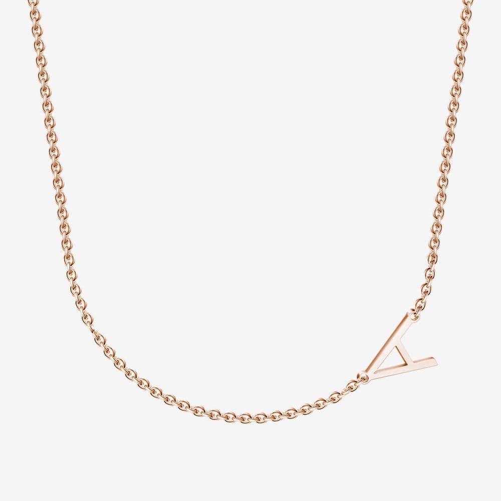 Best Friend Gift Initial Name Necklace Personalized Necklace