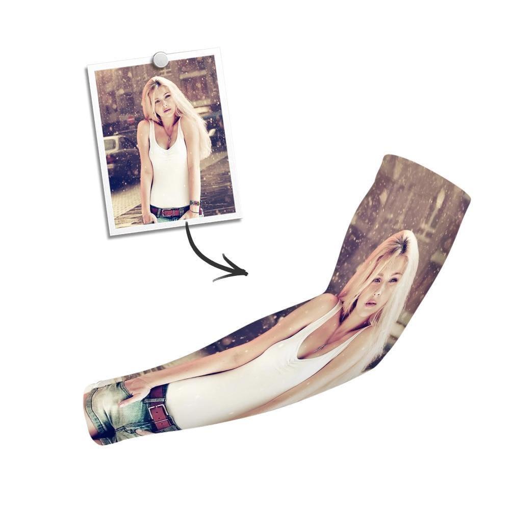 Printed Arm Sun Sleeves Custom Arm Sleeves Photo Arm Covers Compression Sleeves Best Gifts For Her