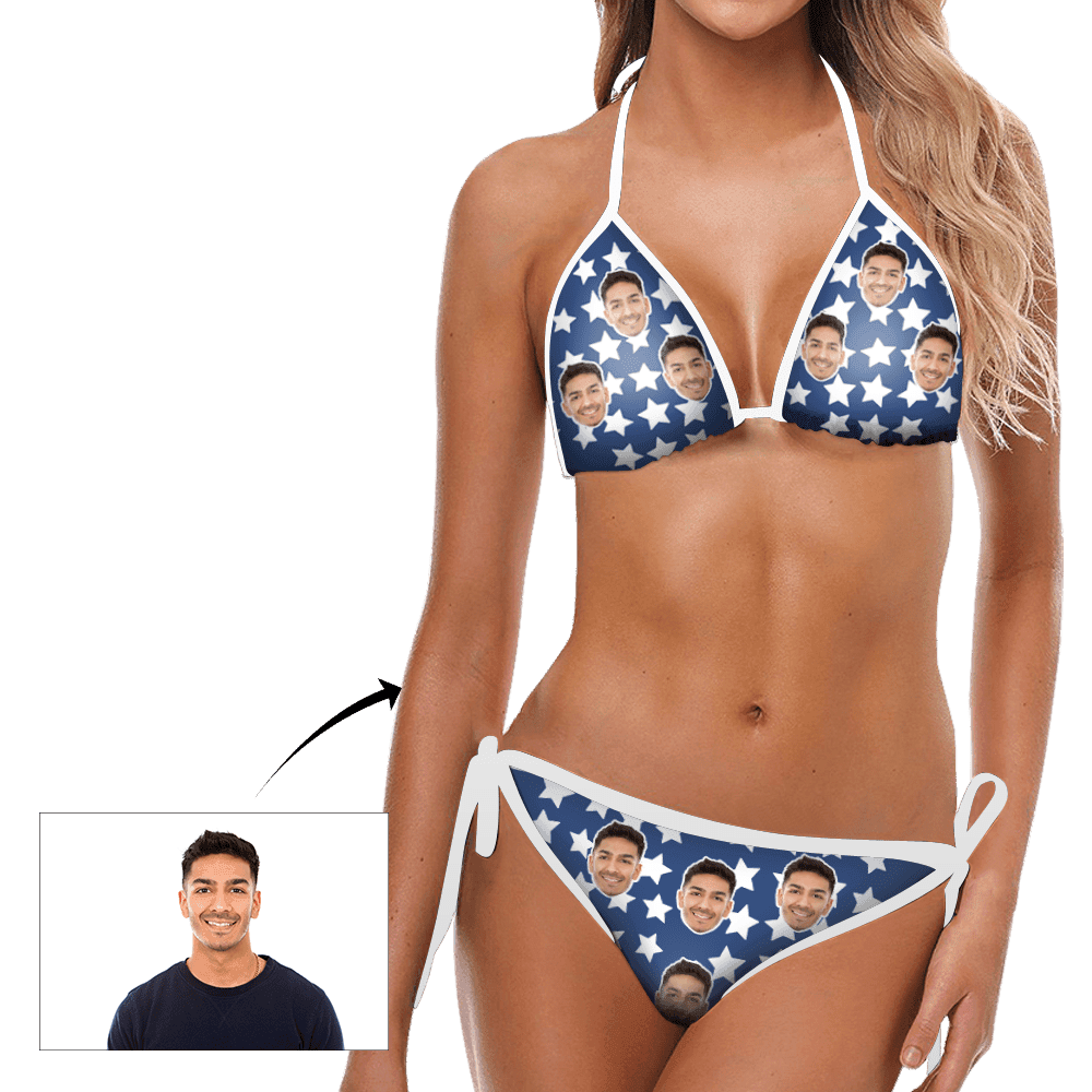 Custom Bikini Personalized Bathsuit Custom Swimming Suits Birthday Gift